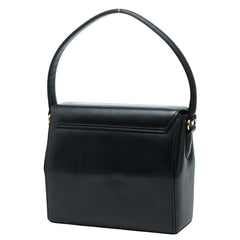 ジバンシー 4Gロゴ ハンドバッグ ブラック レザー レディース Givenchy 【中古】