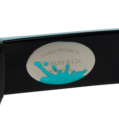 ティファニー サングラス TF4153-F ブラック ブルー プラスチック レディース TIFFANY&Co. 【中古】