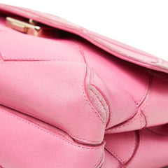 Roger Vivier ロジェヴィヴィエ プリズミック チェーン ショルダーバッグ ピンク レザー レディース 【中古】
