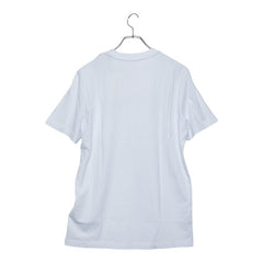 モンクレール ロゴ クルーネック Tシャツ 半袖 サイズM ホワイト コットン メンズ MONCLER 【中古】