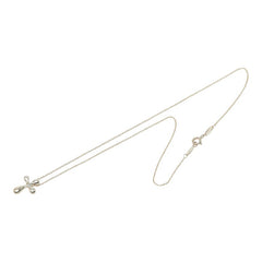 ティファニー エルサ ペレッティ スモールクロス チェーン ペンダント ネックレス SV925 シルバー レディース TIFFANY&Co. 【中古】