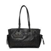 ロエベ トートバッグ ショルダーバッグ 290608 ブラック レザー レディース LOEWE 【中古】