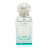 エルメス UN JARDIN オードトワレ ナイルの庭 50 ml 香水 開封済み V20397 グリーン クリア ガラス プラスチック レディース HERMES 【中古】