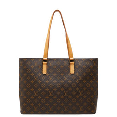ルイ ヴィトン モノグラム ルコ トートバッグ M51155 ブラウン PVC レザー レディース LOUIS VUITTON 【中古】