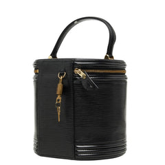 ルイ ヴィトン エピ カンヌ ハンドバッグ バニティバッグ M48032 ノワール ブラック レザー レディース LOUIS VUITTON 【中古】