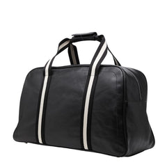 バリー トレインスポッティング ボストンバッグ トラベルバッグ ショルダーバッグ 2WAY ブラック レザー レディース BALLY 【中古】