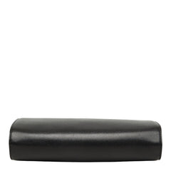サンローラン クラッチバッグ ブラック ゴールド レザー メンズ SAINT LAURENT 【中古】