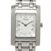 フェンディ オロロジ クラシコ 腕時計 7000L クオーツ ホワイト文字盤 ステンレススチール レディース FENDI 【中古】