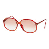 ディオール サングラス 2602A レッド プラスチック メッキ レディース Dior 【中古】