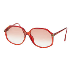 ディオール サングラス 2602A レッド プラスチック メッキ レディース Dior 【中古】