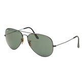 レイバン アビエーター フルリム サングラス RB3026 L2821 ブラック メタル レディース Ray-Ban 【中古】