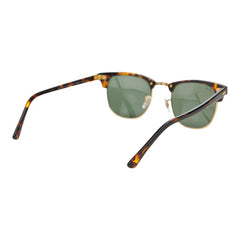 レイバン クラブマスター サングラス RB3016 W0366 ブラウン ゴールド ネイビー メッキ プラスチック レディース Ray-Ban 【中古】