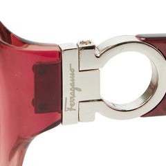 サルヴァトーレフェラガモ ガンチーニ グラデーション サングラス SF609SA ピンク系 プラスチック レディース Salvatore Ferragamo 【中古】