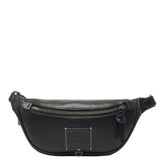 コーチ ウエストバッグ ボディバッグ 37951 ブラック レザー メンズ COACH 中古
