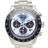 セイコー プロスペックス SPEEDTIMER 腕時計 SBDL109 ソーラー ブルー文字盤 ステンレススチール カーブサファイア メンズ SEIKO 【中古】