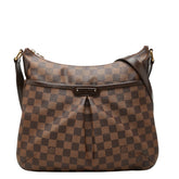 ルイ ヴィトン ダミエ ブルームズベリPM 斜め掛け ショルダーバッグ N42251 ブラウン PVC レザー レディース LOUIS VUITTON 中古