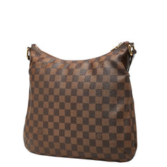 ルイ ヴィトン ダミエ ブルームズベリPM 斜め掛け ショルダーバッグ N42251 ブラウン PVC レザー レディース LOUIS VUITTON 中古