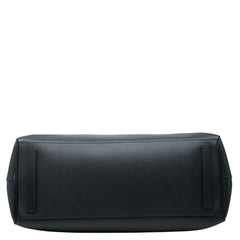 プラダ 三角ロゴプレート サフィアーノ トートバッグ 2VG047 ブラック レザー メンズ PRADA 【中古】