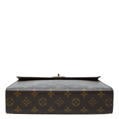ルイ ヴィトン モノグラム マルゼルブ ハンドバッグ M51379 ブラウン PVC レザー レディース LOUIS VUITTON 【中古】