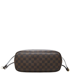 ルイ ヴィトン ダミエ ネヴァーフルPM ハンドバッグ トートバッグ N51109 ブラウン PVC レザー レディース LOUIS VUITTON 【中古】