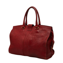 サンローラン Yライン カバスシック ハンドバッグ 279079 レッド レザー レディース SAINT LAURENT 【中古】
