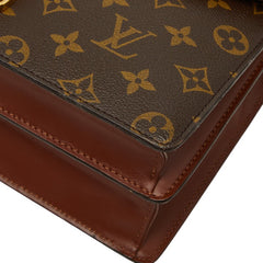 ルイ ヴィトン モノグラム コンコルド ハンドバッグ M51190 ブラウン PVC レザー レディース LOUIS VUITTON 【中古】