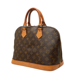 ルイ ヴィトン モノグラム アルマ ハンドバッグ M51130 ブラウン PVC レザー レディース LOUIS VUITTON 中古