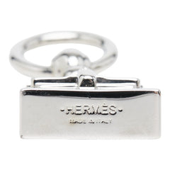 エルメス ミニケリー ツイリーリング スカーフリング シルバー メタル レディース HERMES 【中古】