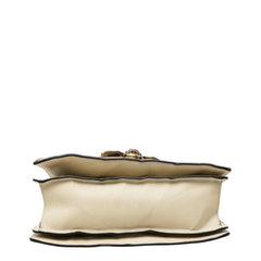 グッチ GGスプリーム クイーン マーガレット ハンドバッグ 476541 ベージュ グリーン レッド PVC レザー レディース GUCCI 中古