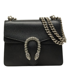 グッチ ディオニュソス チェーン ショルダーバッグ 421970 ベージュ マルチカラー レザー ラインストーン レディース GUCCI 【中古】