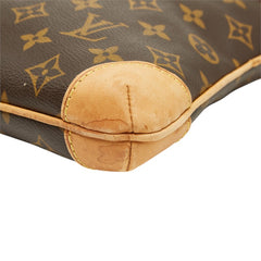 ルイ ヴィトン モノグラム クーサンGM トートバッグ ショルダーバッグ M51141 ブラウン PVC レザー レディース LOUIS VUITTON 中古