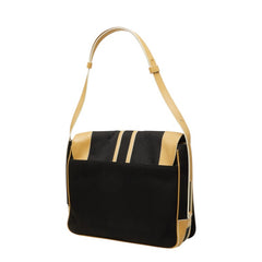 ジバンシー ワンショルダーバッグ ベージュ ブラック レザー ナイロンキャンバス レディース Givenchy 【中古】
