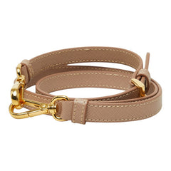 プラダ ショルダーストラップ ピンク レザー メッキ レディース PRADA 【中古】