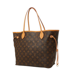 ルイ ヴィトン モノグラム ネヴァーフルMM トートバッグ ショルダーバッグ M41178 ブラウン PVC レザー レディース LOUIS VUITTON 【中古】