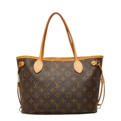ルイ ヴィトン モノグラム ネヴァーフルPM ハンドバッグ トートバッグ M40155 ブラウン PVC レザー レディース LOUIS VUITTON 【中古】