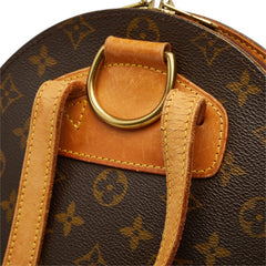 ルイ ヴィトン モノグラム エリプス サック アド リュック バックパック M51125 ブラウン PVC レザー レディース LOUIS VUITTON 中古