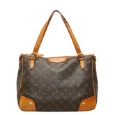 ルイ ヴィトン モノグラム エストレーラMM トートバッグ ショルダーバッグ M41232 ブラウン PVC レザー レディース LOUIS VUITTON 【中古】