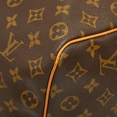 ルイ ヴィトン モノグラム キーポル50 ボストンバッグ トラベルバッグ M41426 ブラウン PVC レザー レディース LOUIS VUITTON 【中古】
