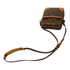 ルイ ヴィトン モノグラム ダヌーブ 斜め掛け ショルダーバッグ M45266 ブラウン PVC レザー レディース LOUIS VUITTON 中古