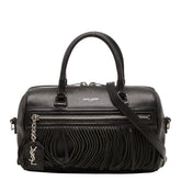 サンローラン ハンドバッグ ショルダーバッグ 2WAY 410768 ブラック レザー レディース SAINT LAURENT 中古