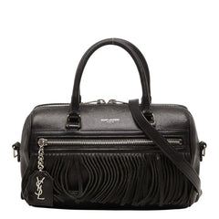 サンローラン ハンドバッグ ショルダーバッグ 2WAY 410768 ブラック レザー レディース SAINT LAURENT 中古
