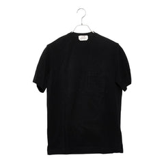 エルメス Hロゴ 刺繍 半袖Tシャツ サイズ XS ブラック コットン メンズ HERMES 【中古】