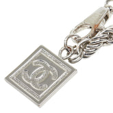 シャネル ココマーク ローグ チェーン ネックレス シルバー メタル メンズ CHANEL 【中古】
