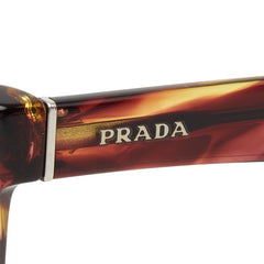 プラダ ロゴ ウェリントン サングラス SPR24L ブラウン プラスチック レディース PRADA 【中古】
