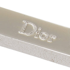 ディオール Dロゴ チャーム キーホルダー レッド シルバー メタル プラスチック レディース Dior 中古