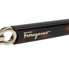 サルヴァトーレフェラガモ ガンチーニ グラデーション サングラス SF804SA ダークブラウン プラスチック レディース Salvatore Ferragamo 【中古】
