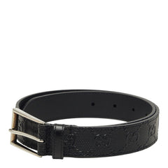 グッチ グッチシマ ベルト サイズ70/28 474313 ブラック レザー メンズ GUCCI 中古