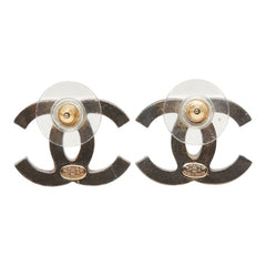 シャネル ココマーク スタッドピアス 07A ホワイト ラインストーン フェイクパール レディース CHANEL 中古