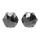 Pt900 プラチナ ブラックダイヤモンド ブラックダイヤ1.00ct スタッドピアス ピアス レディース 中古