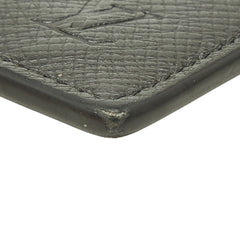 ルイ ヴィトン タイガ コインカード ホルダー コインケース カードケース M62914 ブラック レザー メンズ LOUIS VUITTON 中古